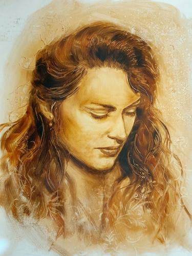 Original Figurative People Paintings by Melanie Maguire