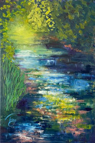 Print of Impressionism Water Paintings by Twiggy Sh
