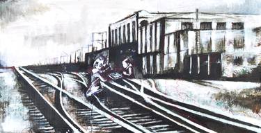 Print of Train Drawings by Allison Lee
