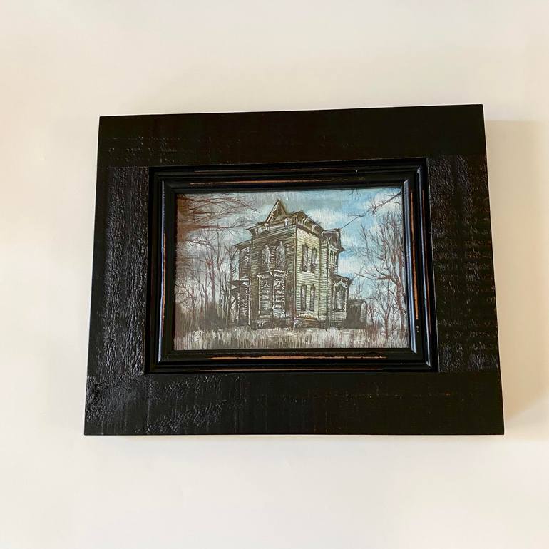 Original Expressionism Architecture Drawing by Allison Lee