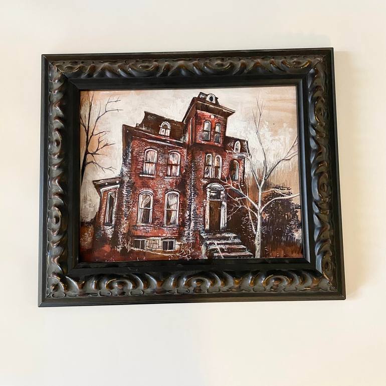Original Figurative Architecture Drawing by Allison Lee