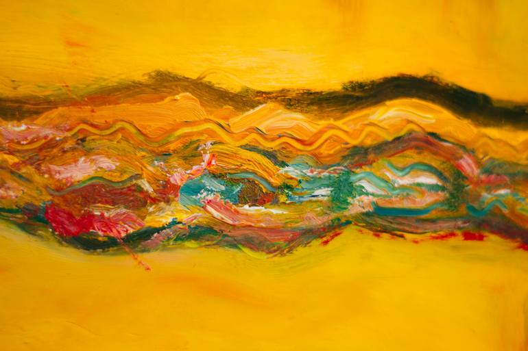 Original Abstract Expressionism Fantasy Painting by Sofia Pereira