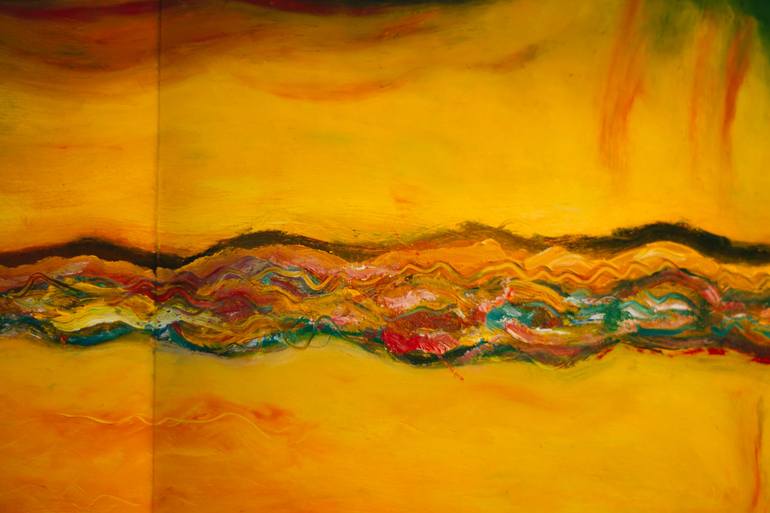 Original Abstract Expressionism Fantasy Painting by Sofia Pereira