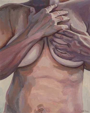 Original Figurative Nude Paintings by Devon Sharon