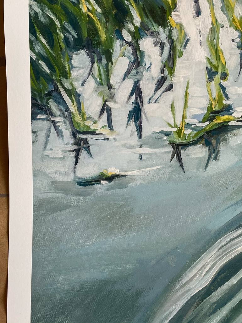 Original Water Painting by Devon Sharon