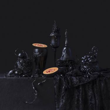 Still Life in Black with Cantaloupe - Limited Edition of 60 thumb