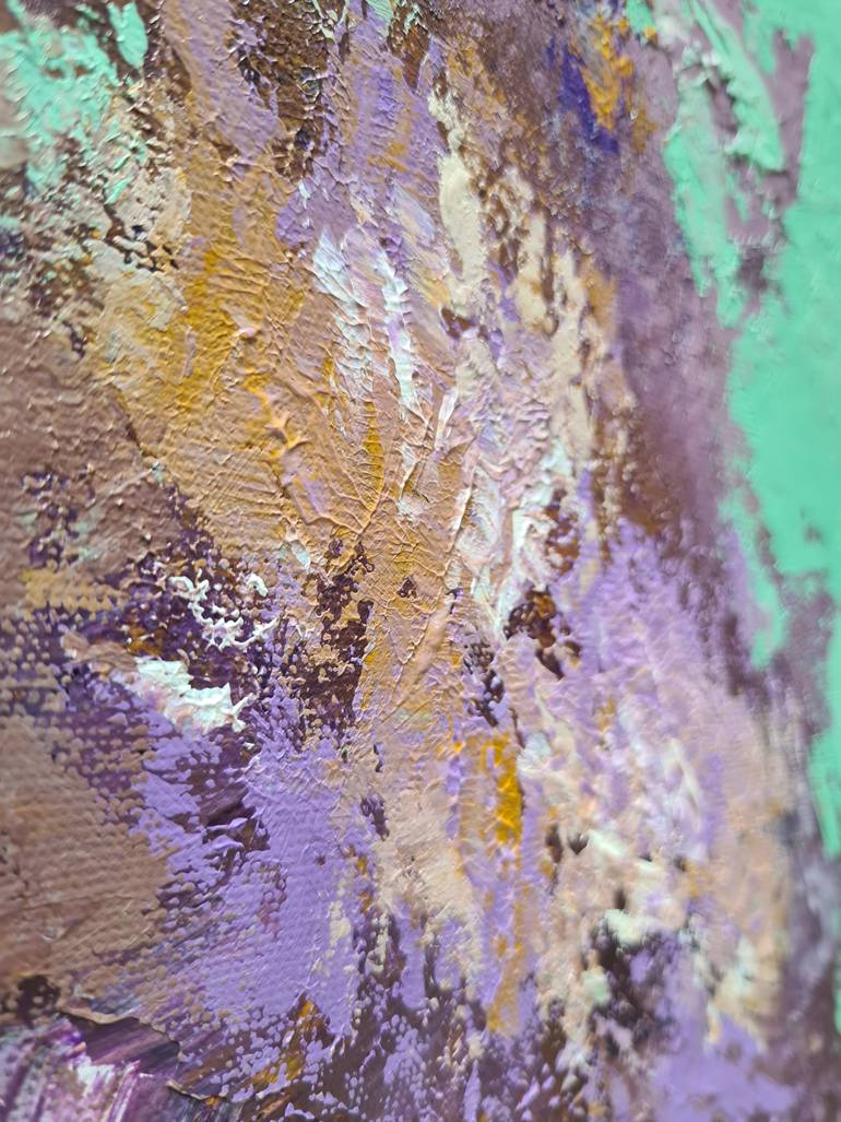 Original Abstract Expressionism Abstract Painting by Dara Volvich