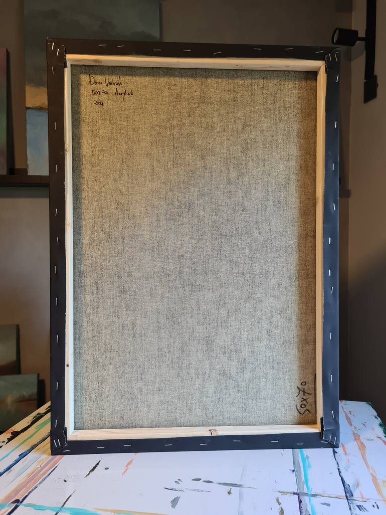 Original Abstract Expressionism Abstract Painting by Dara Volvich