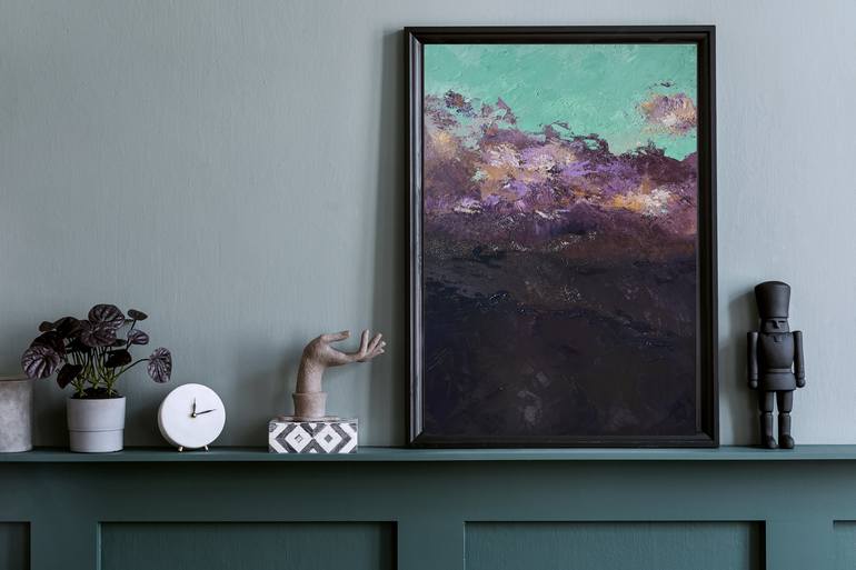 Original Abstract Expressionism Abstract Painting by Dara Volvich