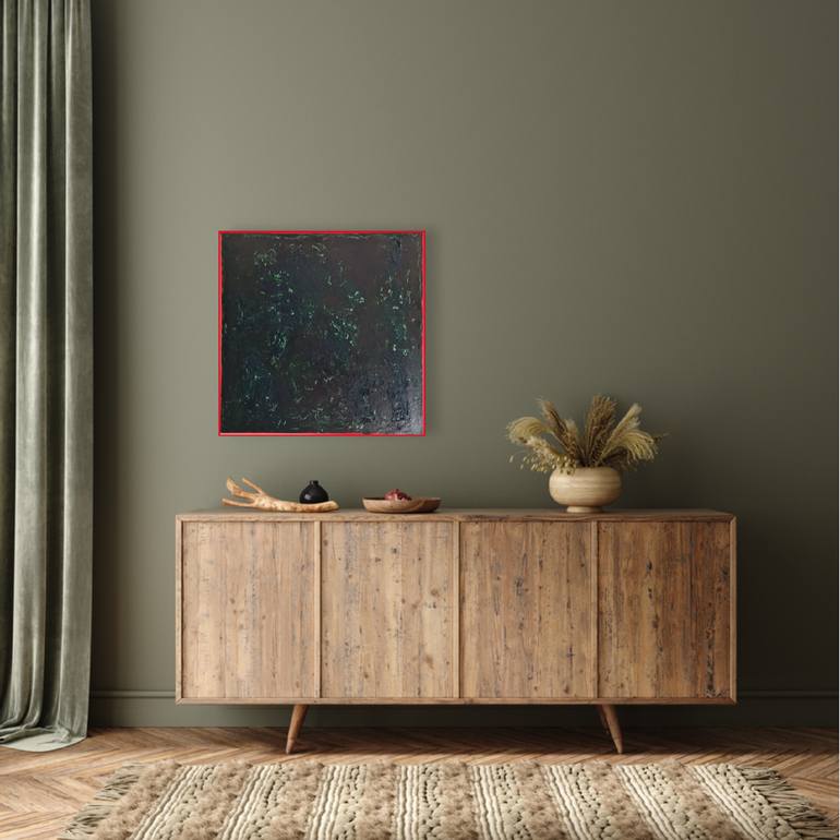 Original Abstract Expressionism Abstract Painting by Dara Volvich