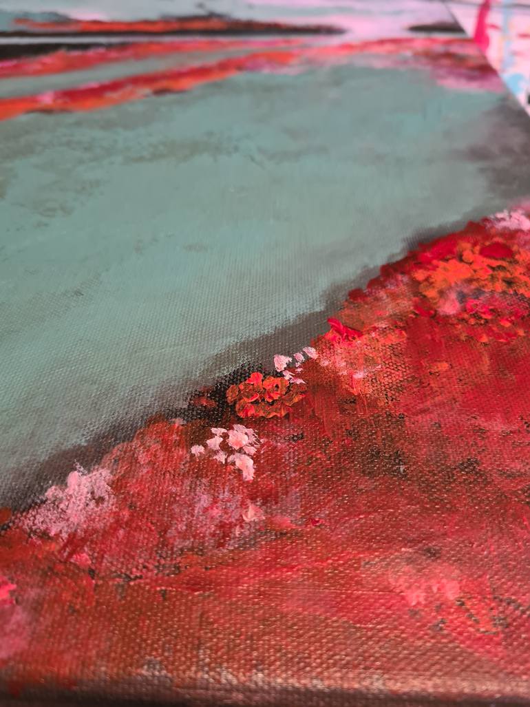 Original Abstract Landscape Painting by Dara Volvich