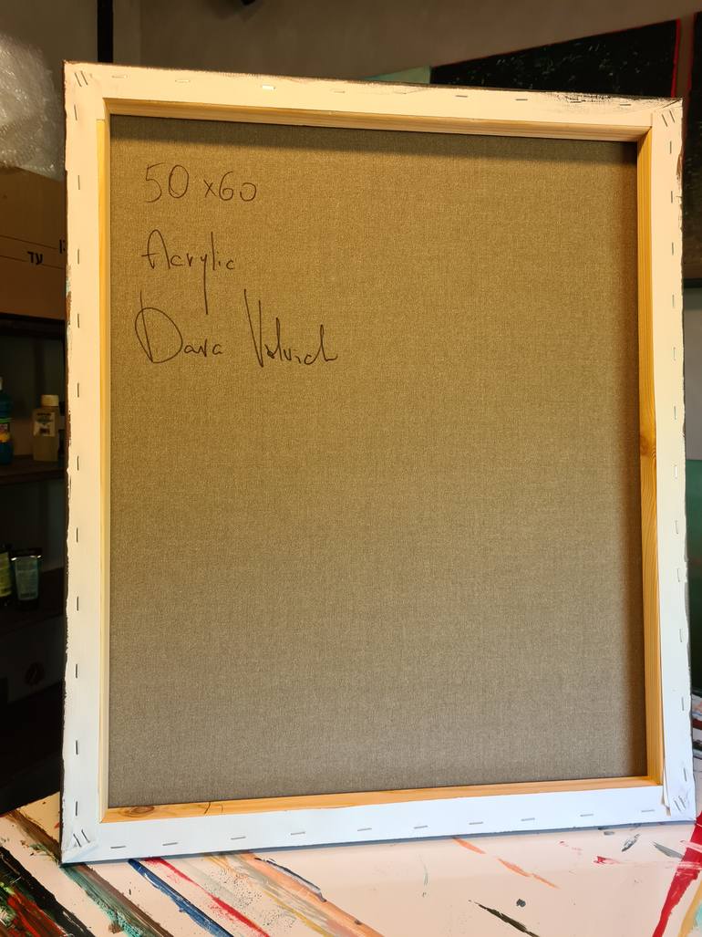 Original Abstract Landscape Painting by Dara Volvich