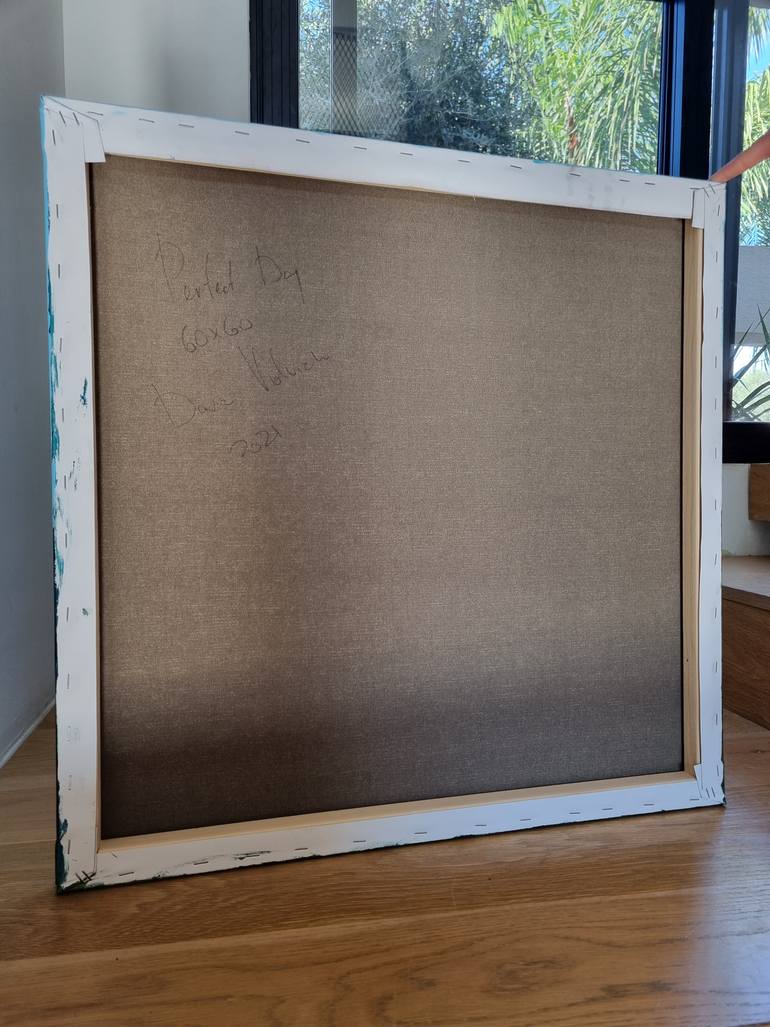 Original Abstract Seascape Painting by Dara Volvich