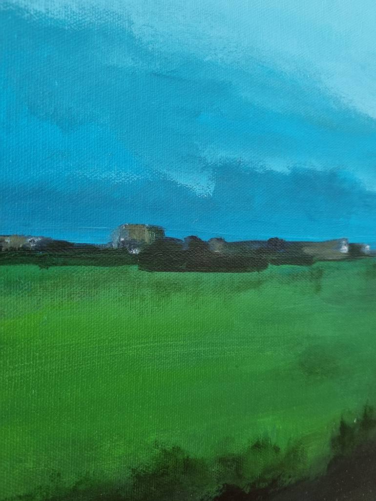 Original Abstract Seascape Painting by Dara Volvich