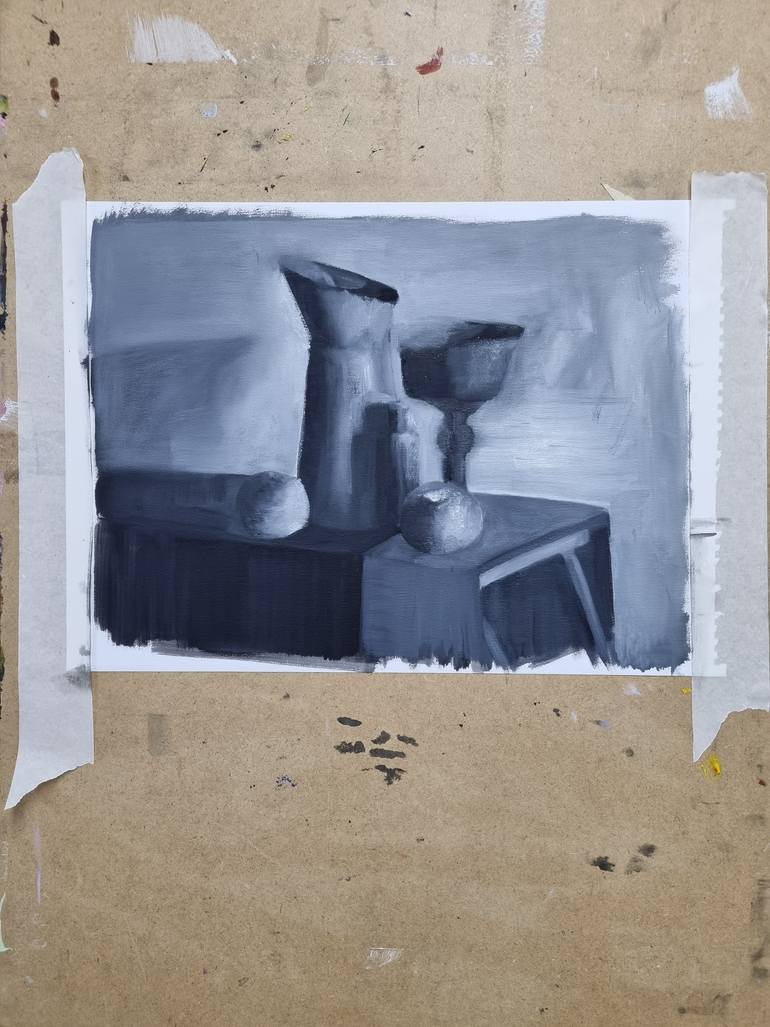 Original Figurative Still Life Painting by Dara Volvich