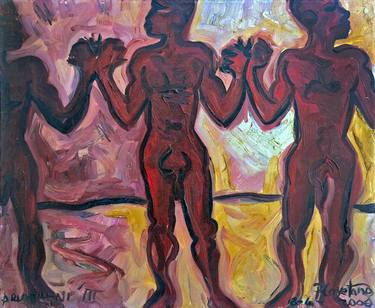 Original Expressionism Culture Paintings by The Cayetano Gallery
