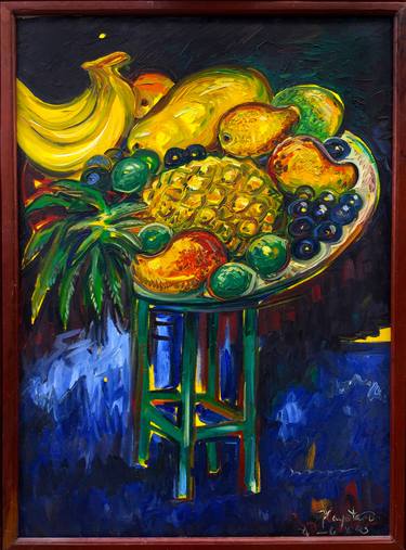 Original Expressionism Still Life Paintings by The Cayetano Gallery