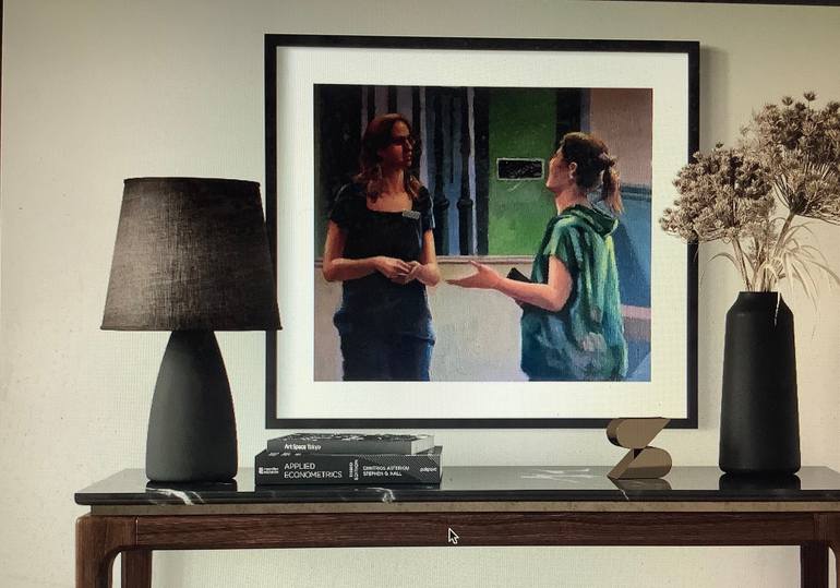 Original Figurative People Painting by Eun Yun