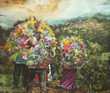Print of Fine Art Landscape Paintings by Fernando Oramas