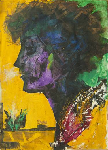 Print of Abstract Portrait Paintings by Fernando Oramas