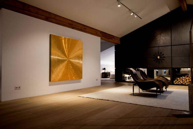 Original Abstract Light Painting by Birgit Kuss