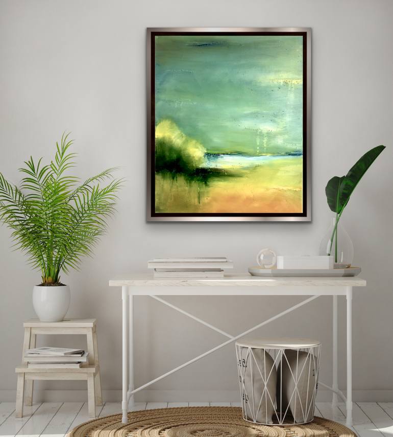 Original Abstract Landscape Painting by Dawn Schrader