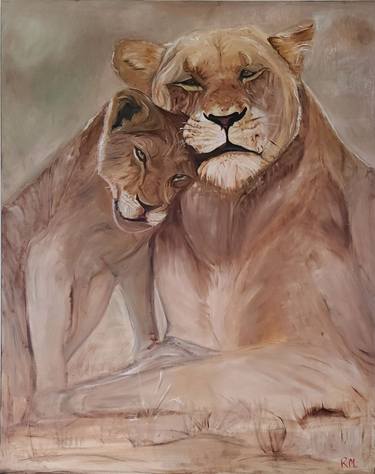 Original Fine Art Animal Paintings by Rachana Mathradan