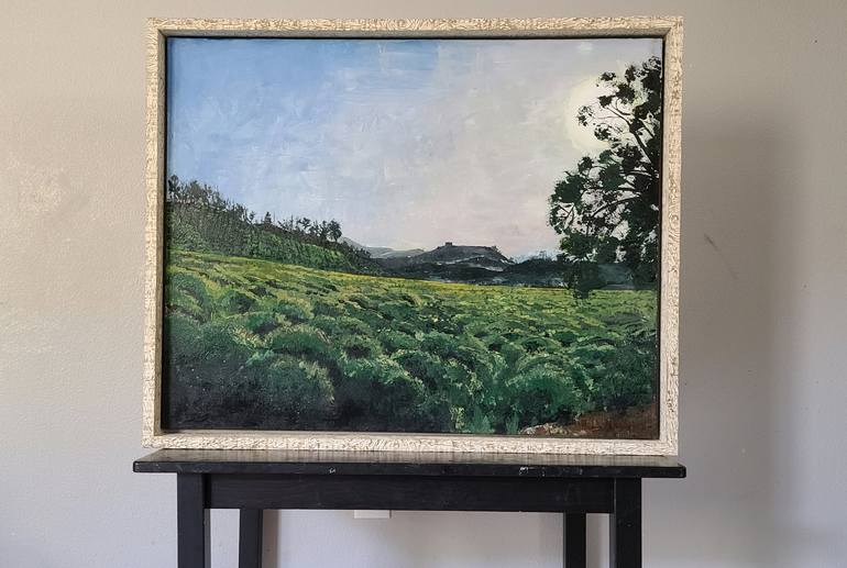 Original Impressionism Landscape Painting by Rachana Mathradan