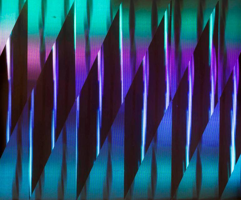 Original Abstract Light Installation by Jasmine  Grace