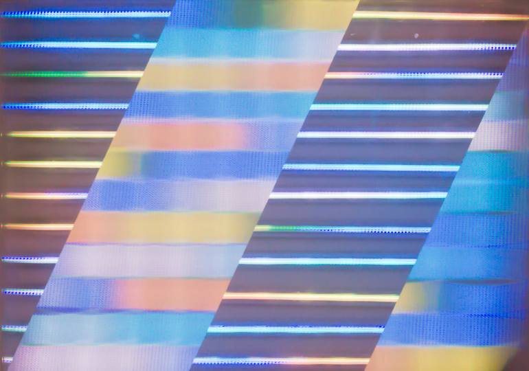 Original Abstract Light Installation by Jasmine  Grace