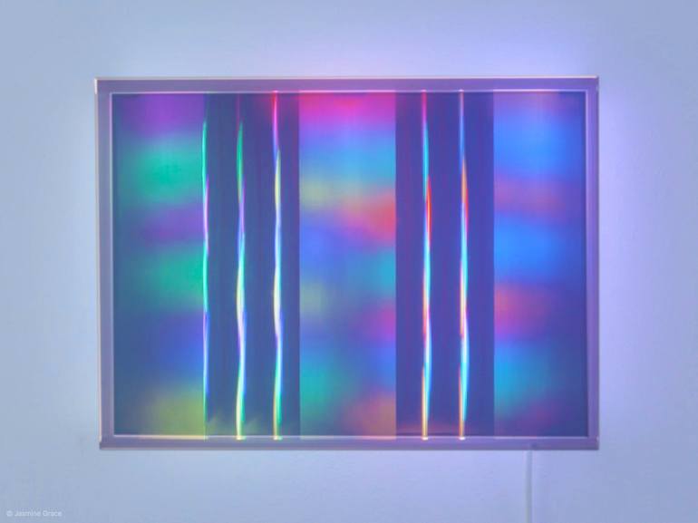 Original Abstract Light Installation by Jasmine  Grace