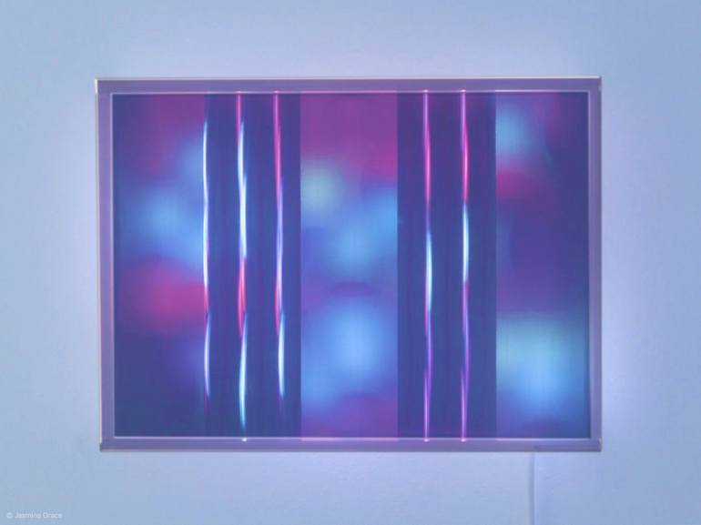 Original Abstract Light Installation by Jasmine  Grace