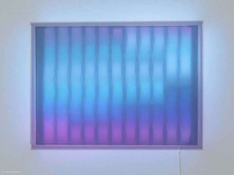 Original Abstract Light Installation by Jasmine  Grace