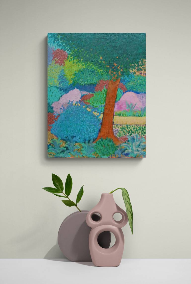 Original Figurative Abstract Painting by Meled Taouk