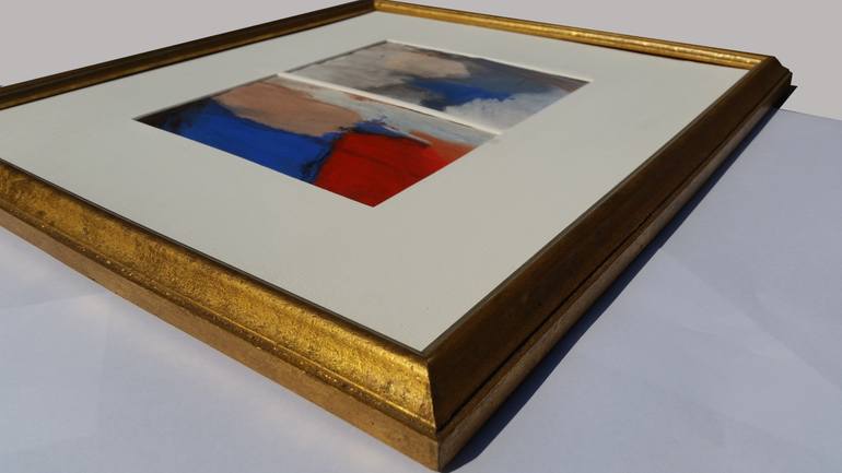 Original Abstract Expressionism Abstract Painting by Meled Taouk