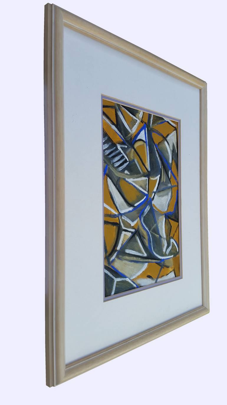Original Abstract Expressionism Abstract Painting by Meled Taouk