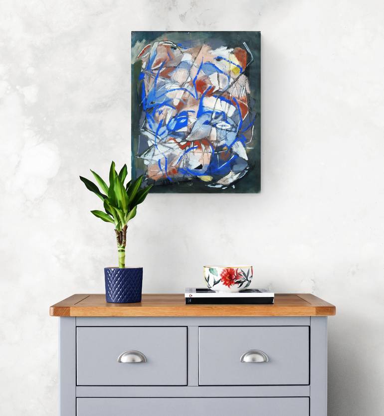 Original Abstract Painting by Meled Taouk