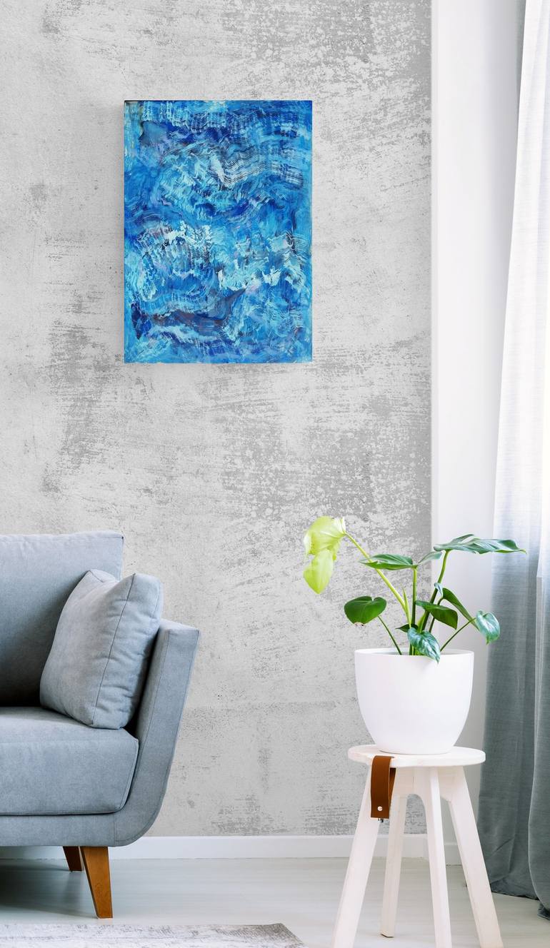 Original Abstract Painting by Meled Taouk