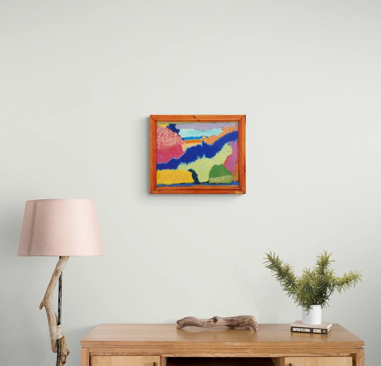 Original Abstract Painting by Meled Taouk