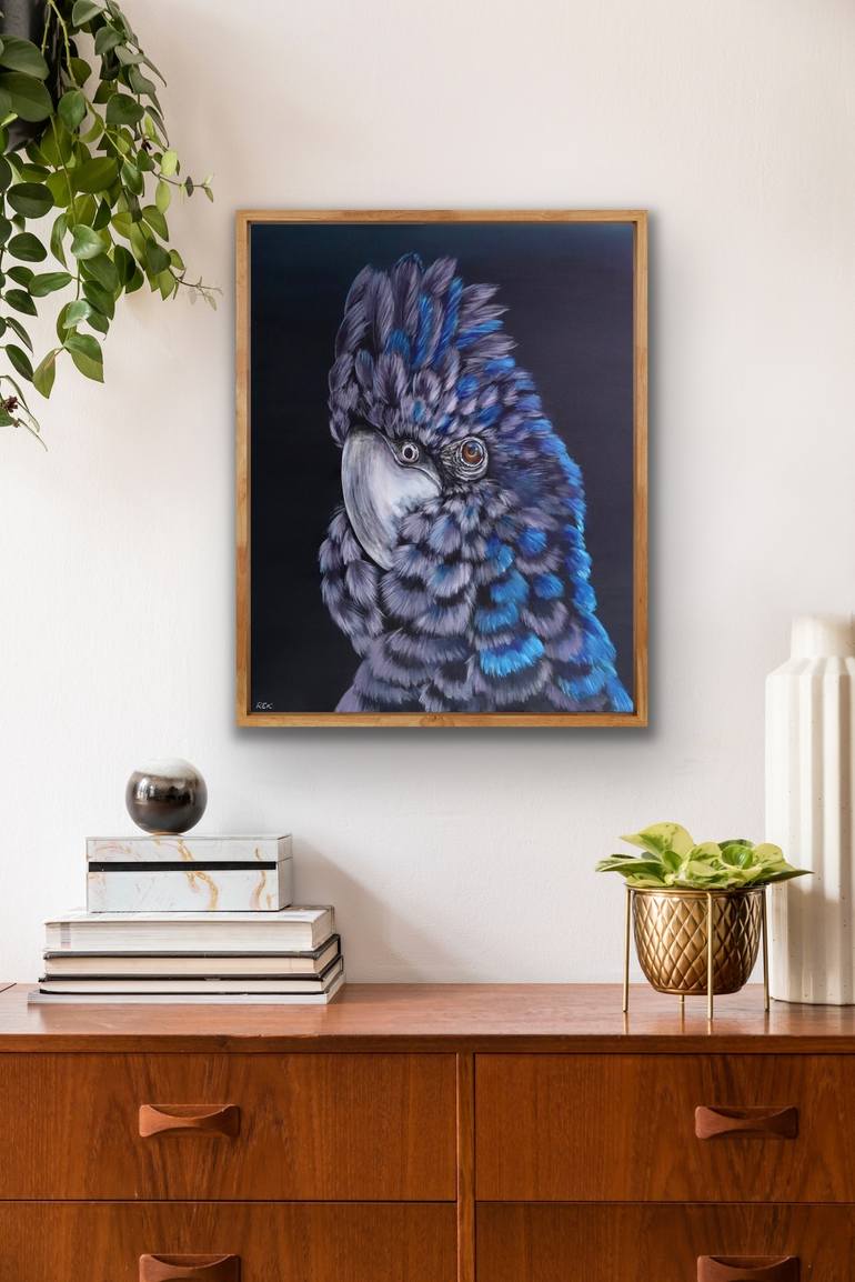 Original Fine Art Animal Painting by Rob  REK