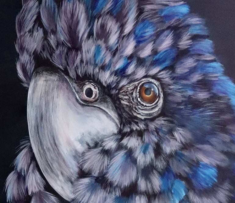 Original Fine Art Animal Painting by Rob  REK