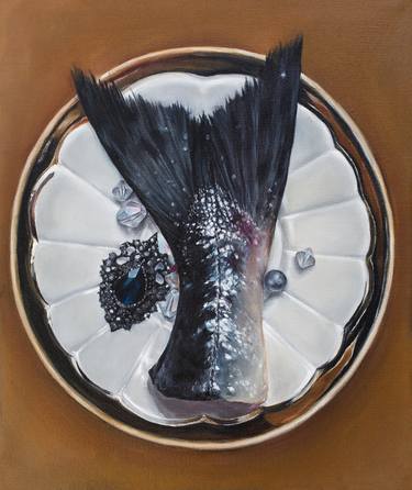 Print of Photorealism Fish Paintings by Yana Egerton