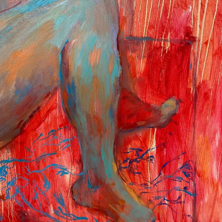 Original Impressionism Body Painting by Ksenia Kozhakhanova