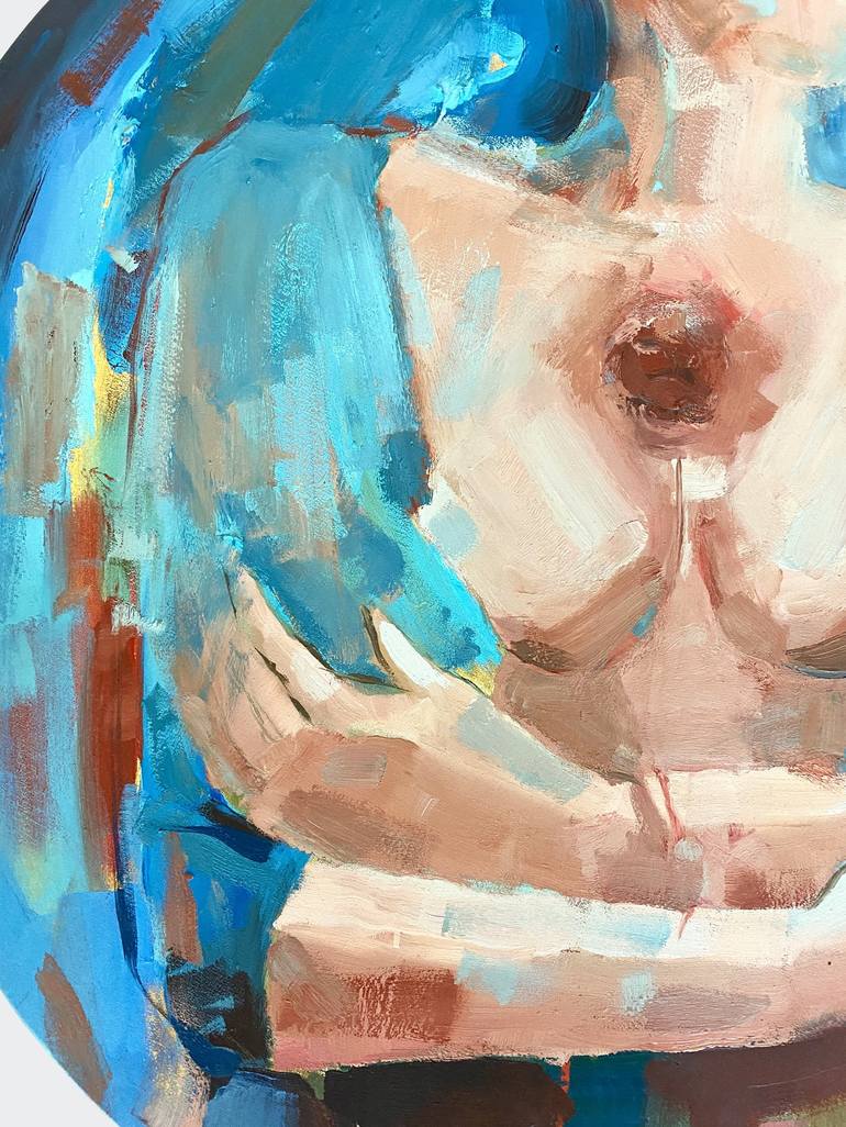 Original Abstract Expressionism Body Painting by Ksenia Kozhakhanova