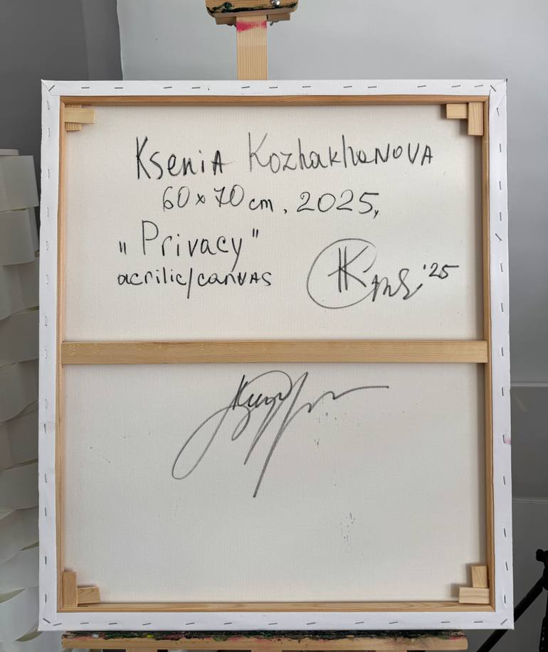 Original Impressionism Women Painting by Ksenia Kozhakhanova