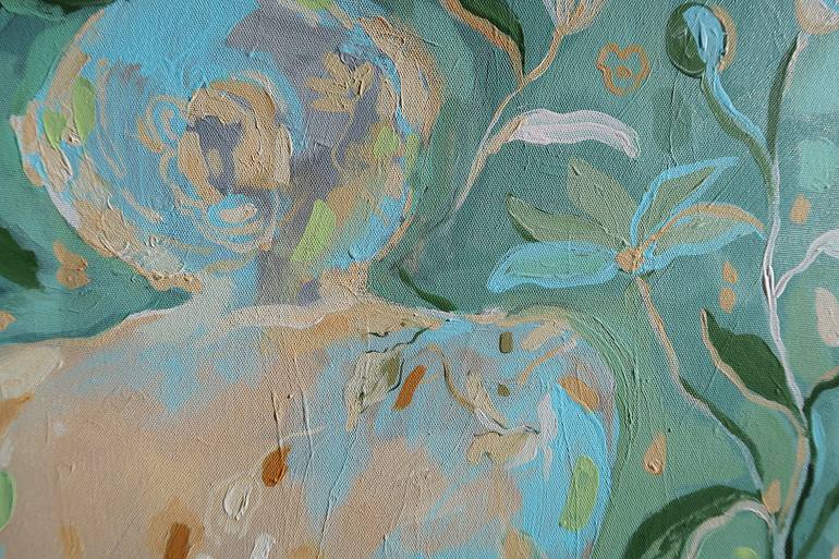 Original Abstract Nude Painting by Ksenia Kozhakhanova
