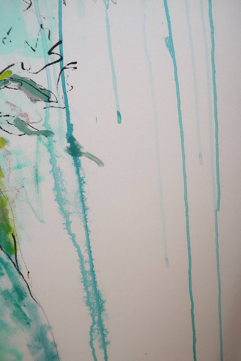 Original Abstract People Painting by Ksenia Kozhakhanova