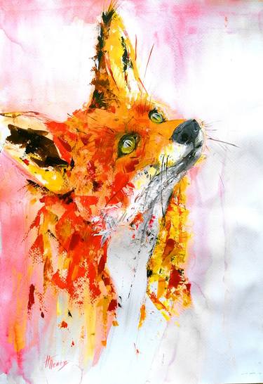 Print of Abstract Animal Paintings by Nikolay Penev