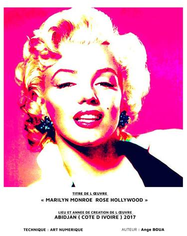 Marilyn Monroe Rose Hollywood thumb