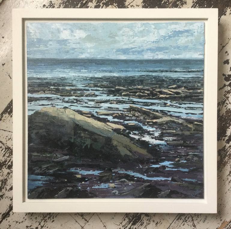 Original Beach Painting by Colette Fowler-Marson